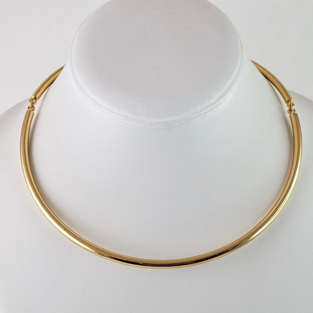 J. Crew gold tone choker nwot; gorgeous!